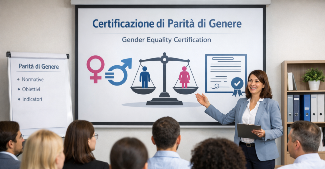 PROGRAMMA DI FORMAZIONE PROPEDEUTICO AL CONSEGUIMENTO DELLA CERTIFICAZIONE DELLA PARITÀ DI GENERE – II EDIZIONE